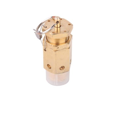 nqqk air compressor parts brass safety valve / pressure relief valve