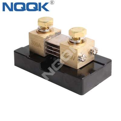 NQQK Brass-Ended Shunt 330A 300A 50mV 75mV 100mV dc current shunt resistors